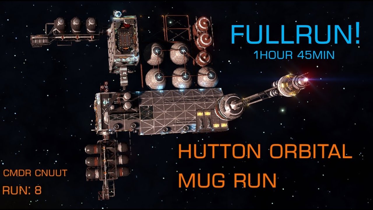 Elite Dangerous - Hutton Orbital Mug Run - Run #8 FULLRUN