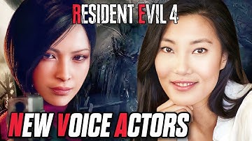 Resident Evil 4 Remake  Face Models & New Voice Actors | All Real Life Characters