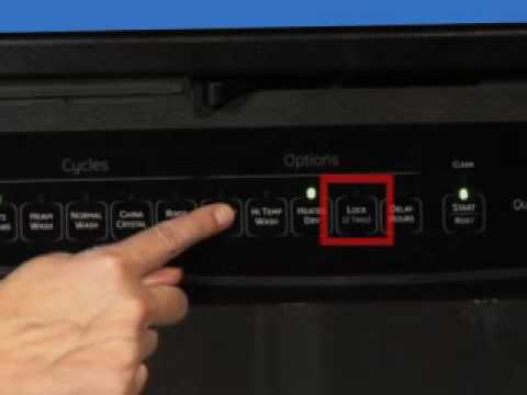 ge dishwasher control panel reset