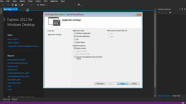 #1.5 Intro to Modern OpenGL Tutorial: Windows Setup