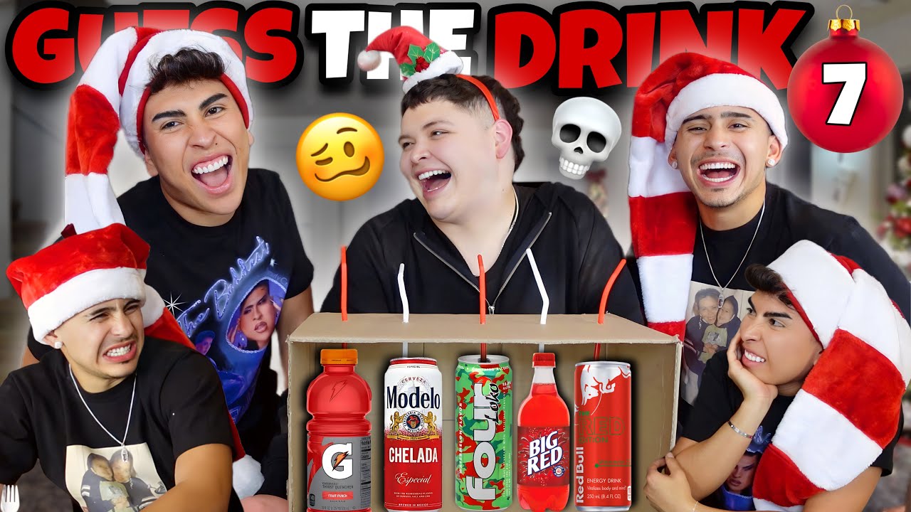 GUESS THE DRINK WITH ​⁠LOUIE & BLESIV🤣😭