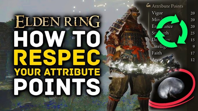 Elden Ring - HOW TO REBIRTH AND RESPEC/RESET YOUR ATTRIBUTE POINTS!  Complete (Elden Ring Guide) 