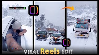 Instagram Trending Snowfall Video Editing || Snowfall Effect Video Editing || Snowfall Video Editing