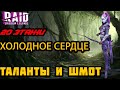 Raid Shadow Legends Холодное Сердце Таланты Шмот