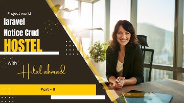 #6 Hostel management system in laravel and inertiajs | Notice crud