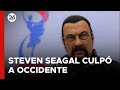 RUSIA | El actor Steven Seagal culpó a Occidente de iniciar y financiar el conflicto de Ucrania