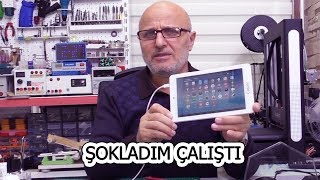 TABLETLERİN  BATARYASINI ŞOKLARSAK ÇALIŞIR MI?