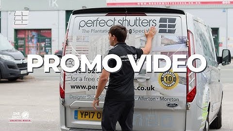 30th Anniversary Promo for Perfect Shutters