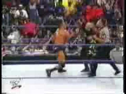 The Rock & Earl Hebner vs DX (1/2)