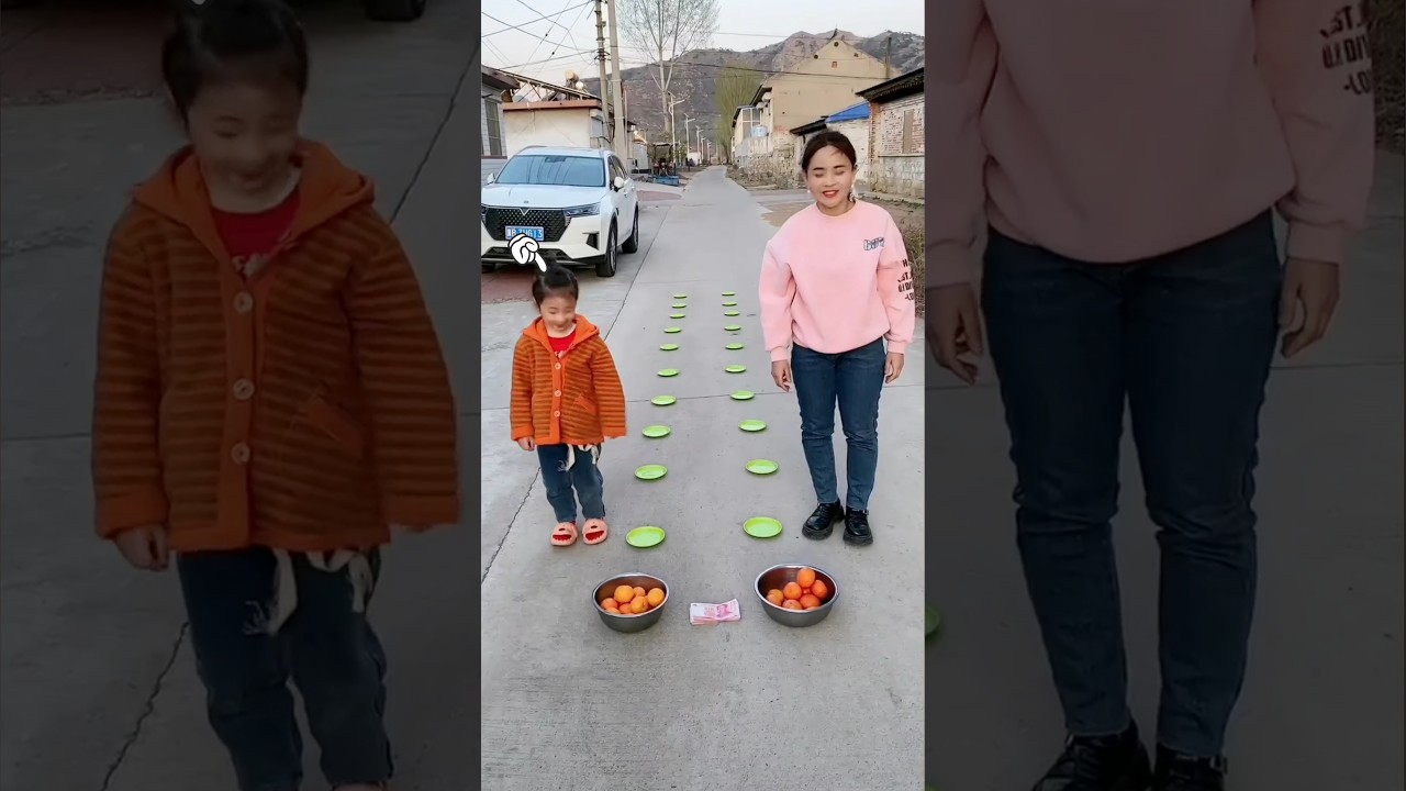 This girl apply genius brain for game .