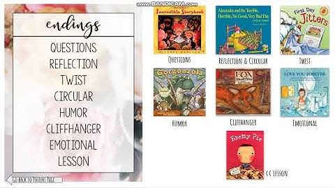 Narrative Writing   Endings