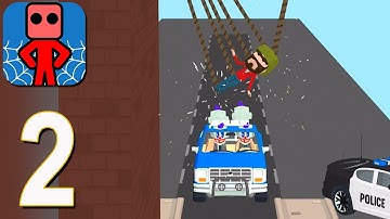 Web Hero - Gameplay Walkthrough Part 2 - Level 16-30(iOS, Android)