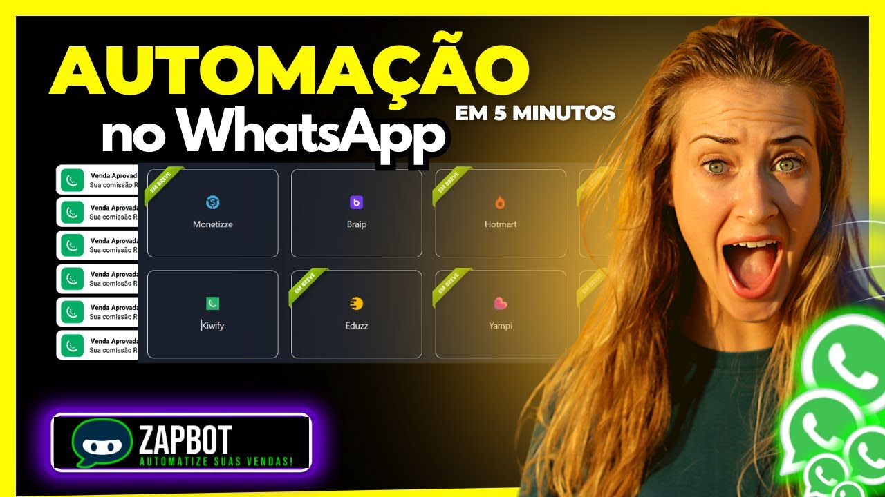 Automação no WhatsApp - Automatize sua vendas de afiliados com o ZapBot
