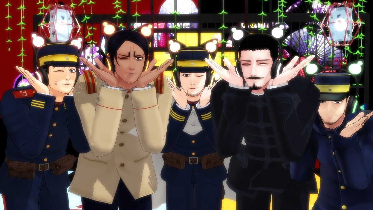 【金カムMMD】気まぐれメルシィ【第七師団】