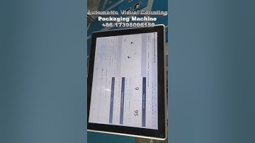 CCD Automatic Visual Counting Packaging Machine  #machine