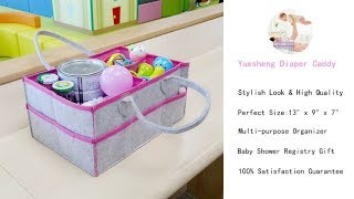 Baby Diaper Caddy Organizer