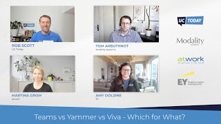 Microsoft Teams vs Yammer vs Viva - Which for What?