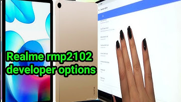 Realme rmp2102 developer options ll developer settings Realme pad