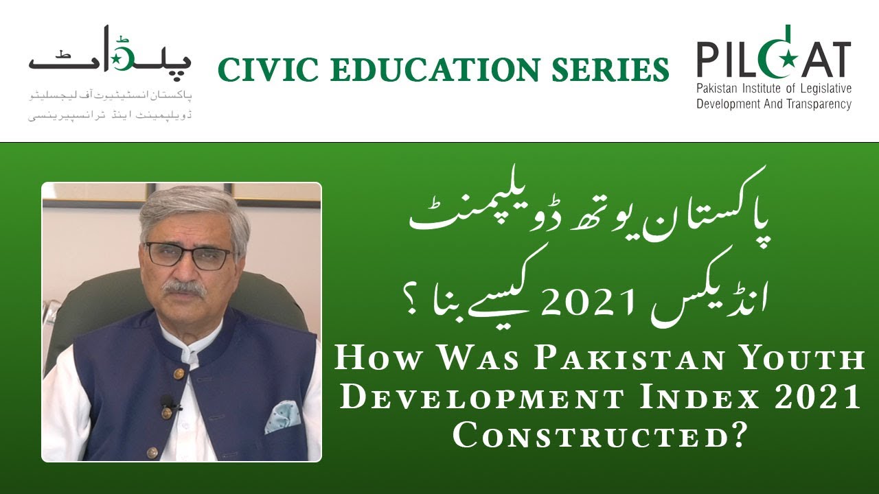 How was Pakistan Youth Development Index 2021 Constructed ?