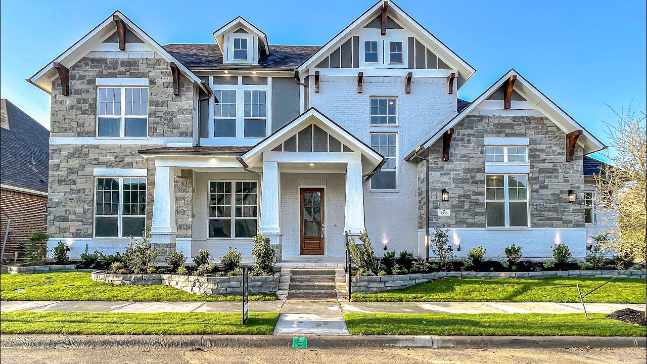 CUSTOM LUXURY 2 STORY HOME TOUR NEAR DALLAS TEXAS | 4 BED | 5 BATH | 22ft Ceilings | 3740 SqFt