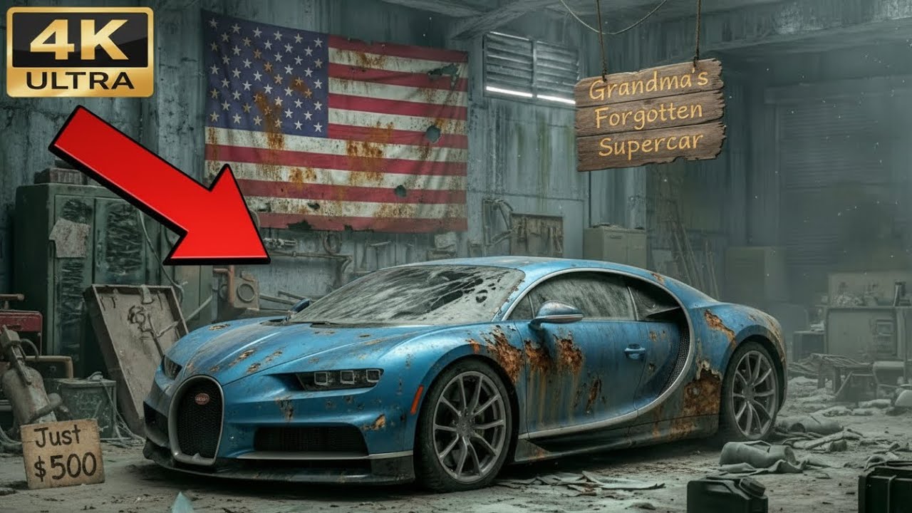 Bought a Bugatti Chiron for $500… Grandma Didn’t Know Its Real Value