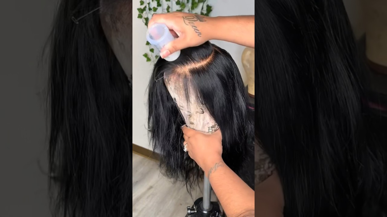 Cute &ldquo;Caresha&rdquo; inspired Bob cut with flips , deep side part Closure Wig