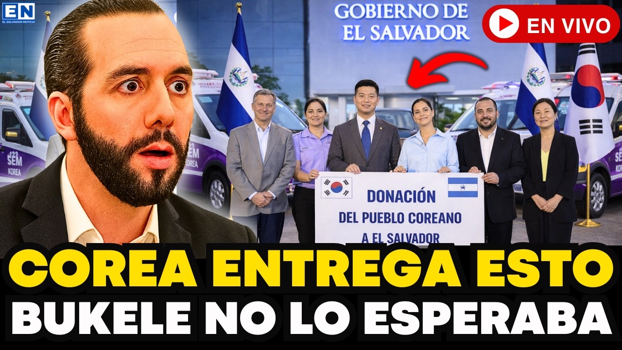 🇰🇷 ¡INESPERADO! Coreanos dejan sin palabras a Bukele en El Salvador