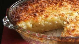 Impossible Coconut Pie with CookingAndCrafting