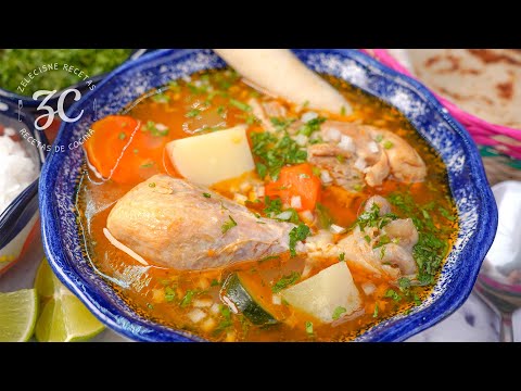 Caldito de Pollo con Verduras | La única receta que necesitas para salirte de casa de tus papás🍜🥣