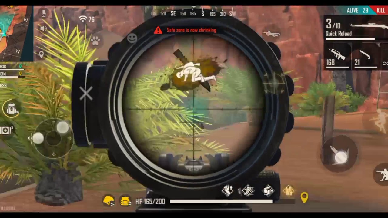 Only headshot 🔥 free fire 😎 - YouTube