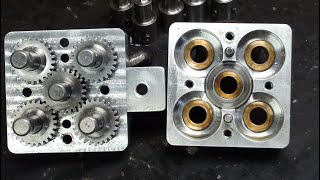 AMAZING 4 SPINDLE DRILL ATTACHMENT #912 tubalcain head mrpete