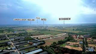 Premium Villa plots | Raaga Greens | drone view | Location Highlights | Rebridz Projects