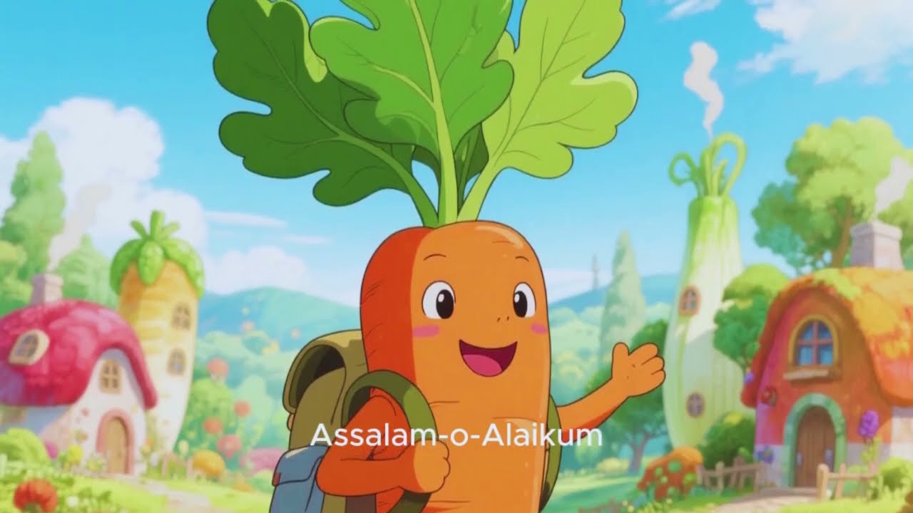 Cobby the Carrot Explorer 🥕 | Secret Sun Garden Adventure | Kids Animation Story in Urdu/Hindi