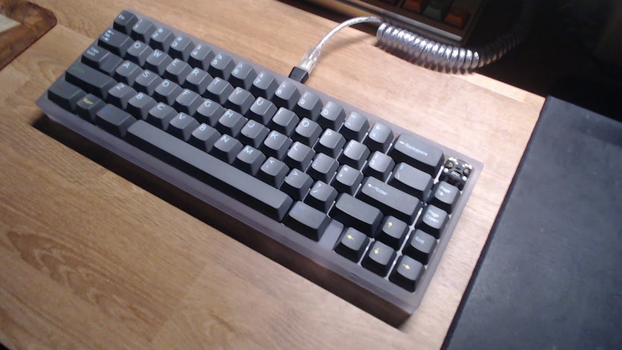 Ciel65 by Chickenman Cherry MX ergo clears YouTube