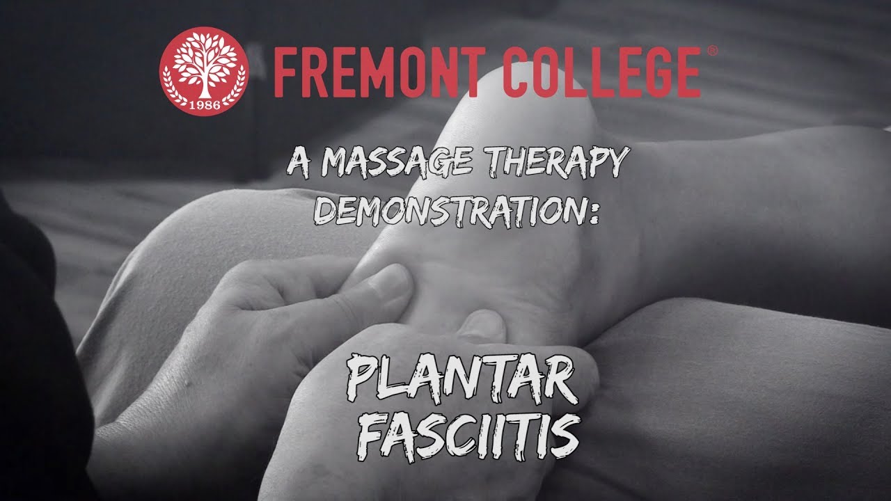 Plantar Fasciitis Massage Therapy Treatment Fat Burning Facts
