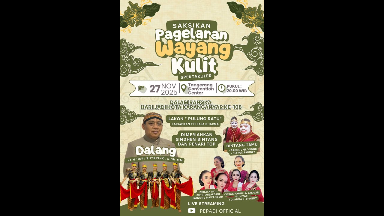 LIVE🔴Wayang Kulit 