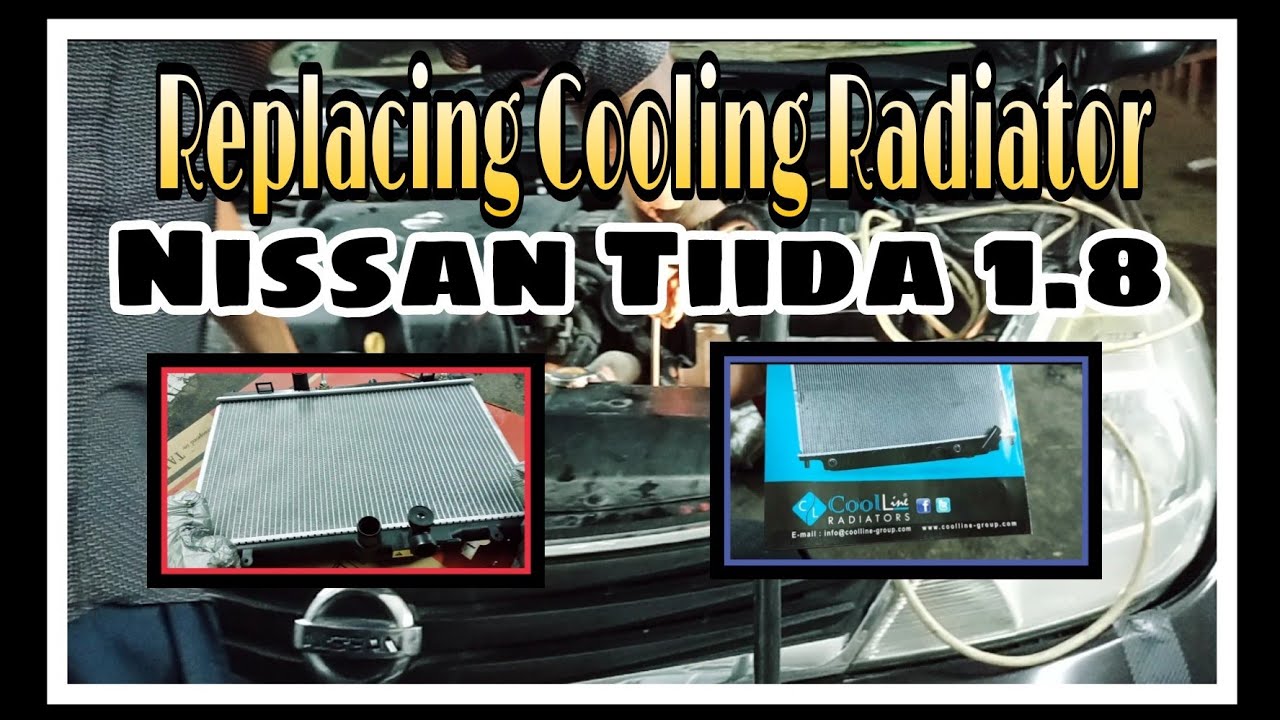 How to Replace Radiator Coolant ** Nissan Tiida - YouTube