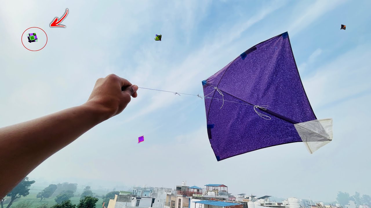 Kite catching from other roof🤫| kite looting | kite catch|