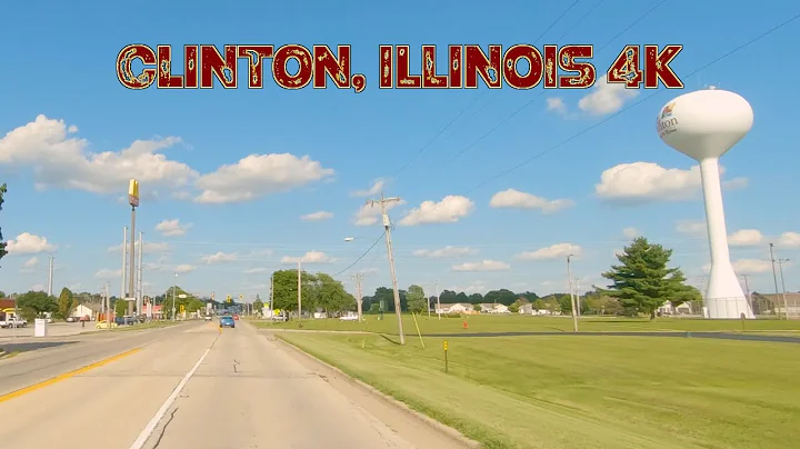 A Typical Small Illinois Prairie Town: Clinton, Il...