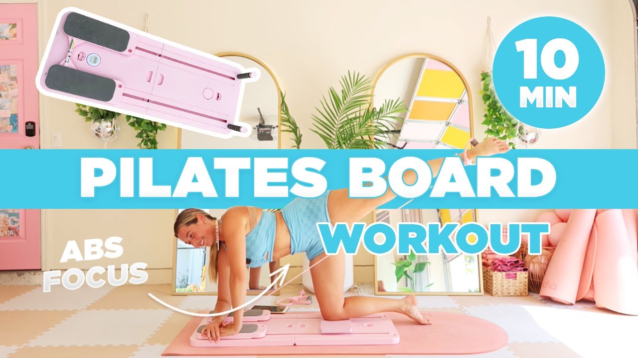 BOOTY & ABS 10 MIN SCULPT | Pilates Board Workout