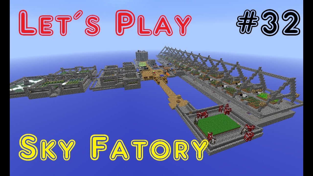 Lets Play Minecraft Sky Factory Part 32 [German] - Mehr Lagerplatz ...