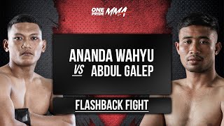CHOKED FROM BEHIND!! ANANDA WAHYU'S MOVE SILENCES ABDUL GALEP | ONE PRIDE MMA FLASHBACK
