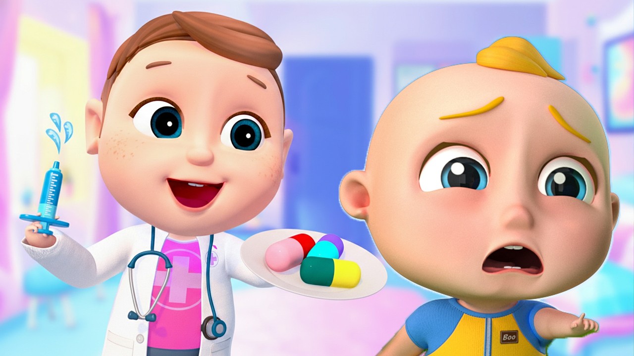 Time to Get a Shot! | Policeman, Doctor and Fireman Song | Royal Kids Songs & Nursery Rhymes
