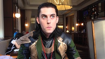 Loki ties a cherry stem with his tongue!