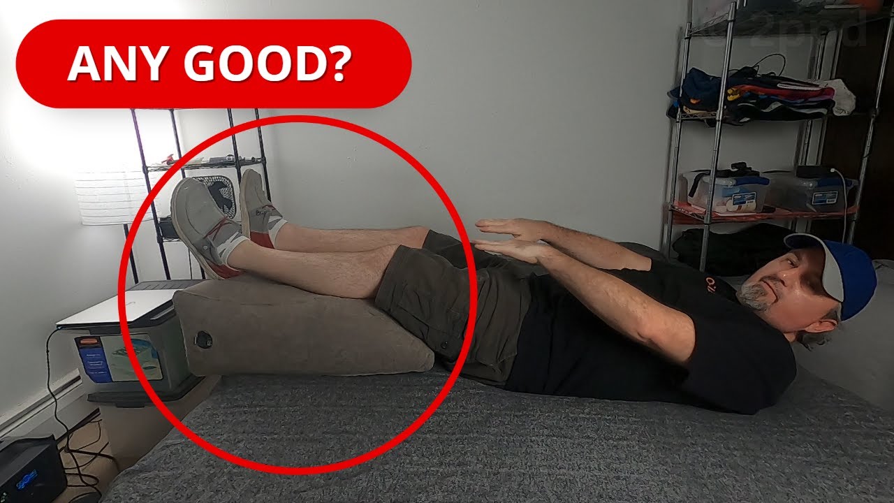 Inflatable Leg Elevation Pillow (Review)