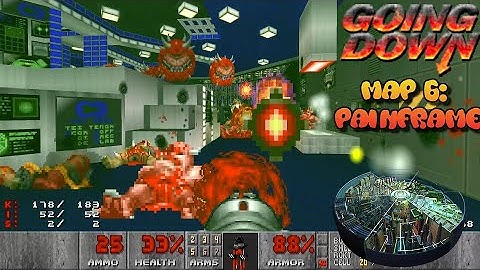 Going Down - Map 6: Painframe - UV MAX blind - maps by Mouldy aka @cyriak