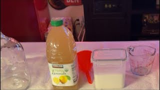 Turning Kirkland Organic Lemonade Into WINE?! 🍋 LIVE Fermentation Session