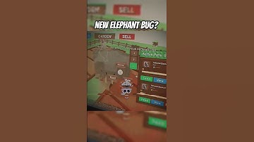 New Elephant Bug? #roblox #growagarden #shorts