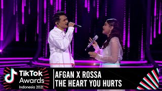 DUET ROMANTIS!! AFGAN X ROSSA - THE HEART YOU HURTS | TikTok AWARDS INDONESIA 2021