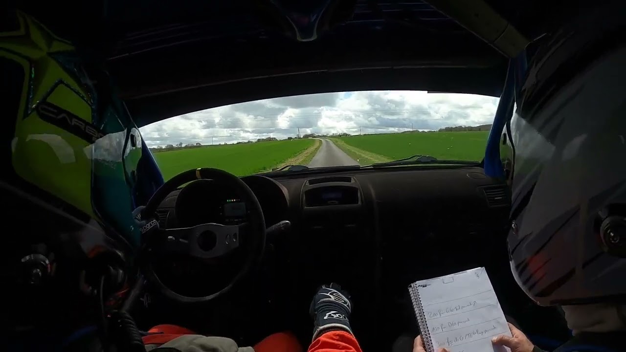 Rallye Val de Boutonne 2025 Brugier/Sauval Clio Ragnotti GrN Es4